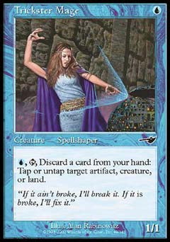 Trickster Mage (Nemesis) Light Play