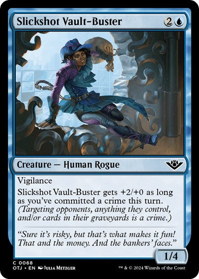 Slickshot Vault-Buster (Outlaws of Thunder Junction) Light Play Foil