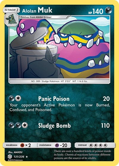 Alolan Muk (SM - Cosmic Eclipse) Near Mint
