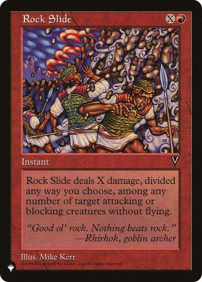 Rock Slide (The List) Near Mint