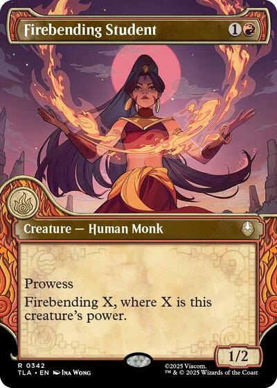 Firebending Student (Showcase) (Avatar: The Last Airbender) Near Mint