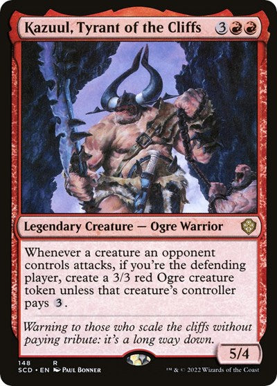 Kazuul, Tyrant of the Cliffs (Commander 2022 Starter Decks) Near Mint