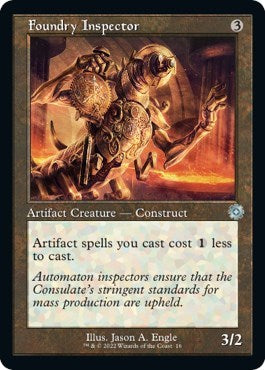 Foundry Inspector (The Brothers' War: Retro Frame Artifacts) Light Play