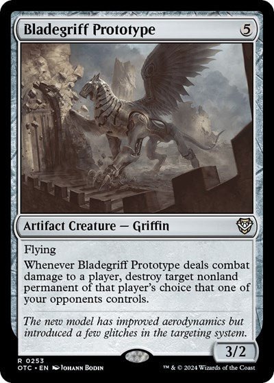 Bladegriff Prototype (Commander: Outlaws of Thunder Junction) Near Mint