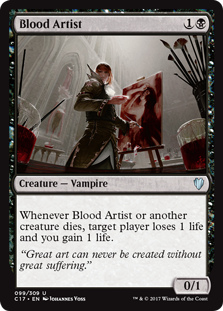 Blood Artist (Commander 2017) Light Play