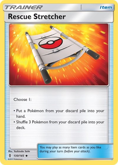 Rescue Stretcher (SM - Guardians Rising) Near Mint Reverse Holofoil
