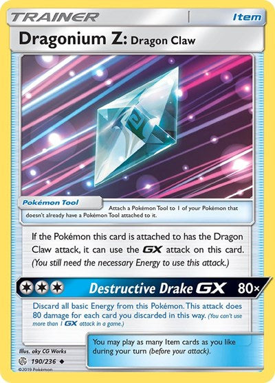 Dragonium Z: Dragon Claw (SM - Cosmic Eclipse) Near Mint
