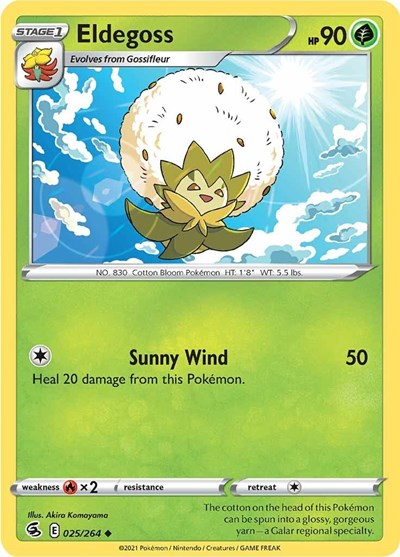 Eldegoss (SWSH08: Fusion Strike) Near Mint