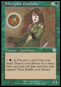 Silverglade Pathfinder (Mercadian Masques) Light Play