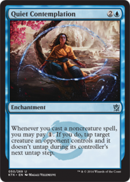 Quiet Contemplation (Khans of Tarkir) Light Play Foil