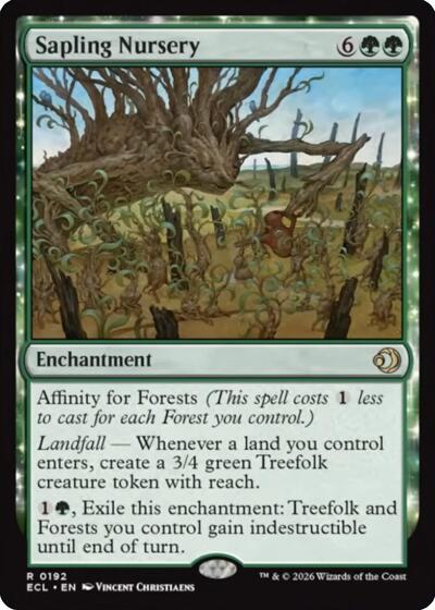 Sapling Nursery (Lorwyn Eclipsed) Near Mint