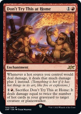 Don't Try This at Home (Unfinity) Light Play Foil