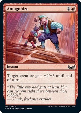 Antagonize (Streets of New Capenna) Light Play Foil