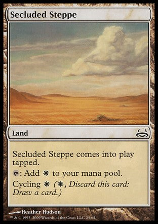 Secluded Steppe (Duel Decks: Divine vs Demonic) Light Play