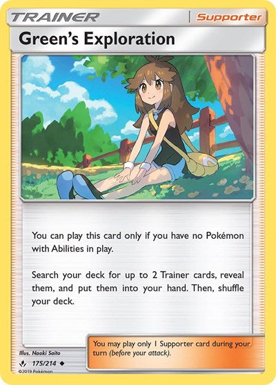 Green's Exploration (SM - Unbroken Bonds) Near Mint