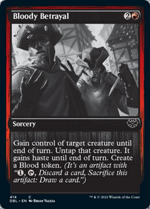 Bloody Betrayal (Innistrad: Double Feature) Light Play