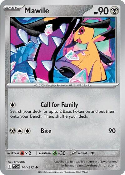 Mawile - 144 (ME: Ascended Heroes) Near Mint