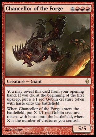 Chancellor of the Forge (New Phyrexia) Light Play