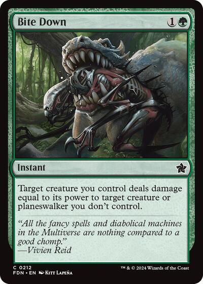 Bite Down (Foundations) Light Play Foil