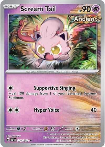 Scream Tail (SV05: Temporal Forces) Near Mint