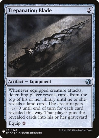 Trepanation Blade (Mystery Booster) Light Play