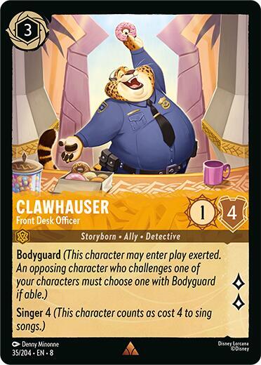 Clawhauser - Front Desk Officer (Reign of Jafar) Near Mint