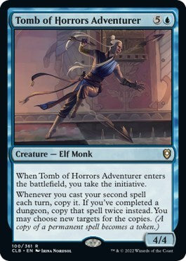 Tomb of Horrors Adventurer (Commander Legends: Battle for Baldur's Gate) Light Play Foil