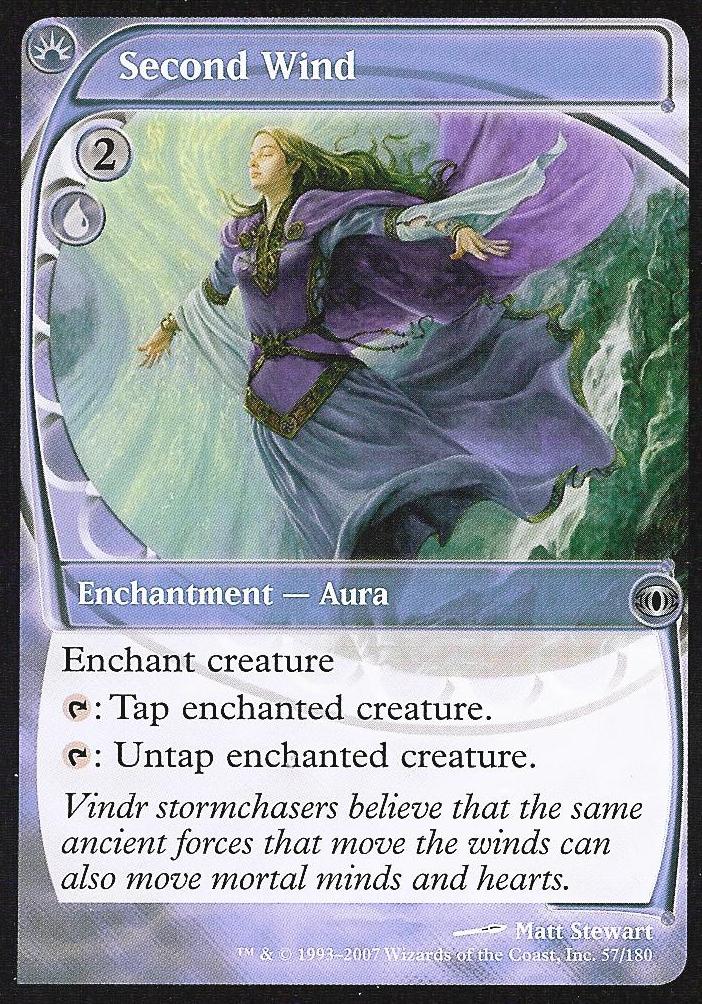 Second Wind (Futuresight) Light Play Foil