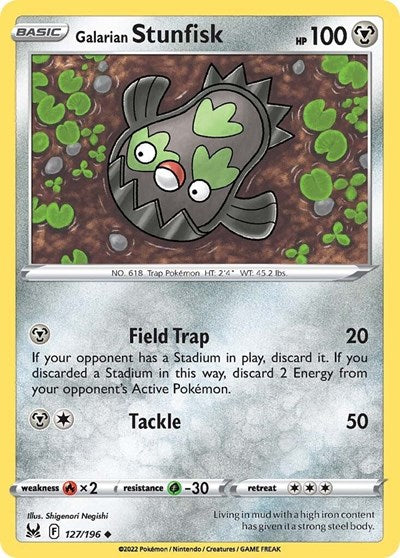 Galarian Stunfisk (SWSH11: Lost Origin) Near Mint