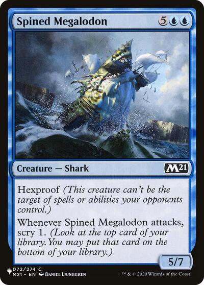 Spined Megalodon (The List) Near Mint