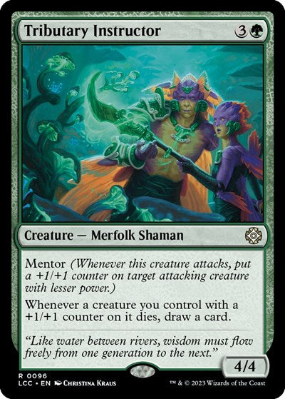 Tributary Instructor (Commander: The Lost Caverns of Ixalan) Light Play