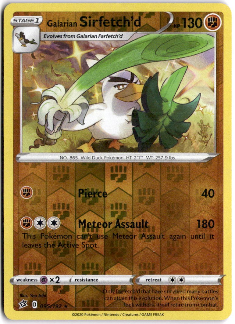 Galarian Sirfetch'd