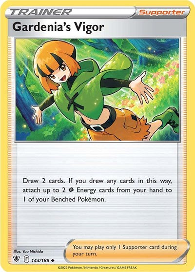 Gardenia's Vigor (SWSH10: Astral Radiance) Near Mint Reverse Holofoil