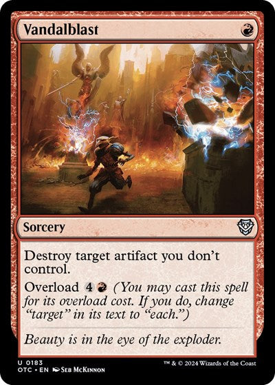 Vandalblast (Commander: Outlaws of Thunder Junction) Near Mint