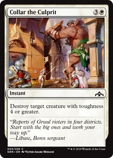 Collar the Culprit (Guilds of Ravnica) Light Play Foil