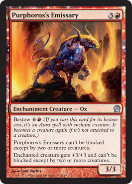 Purphoros's Emissary (Theros) Light Play Foil