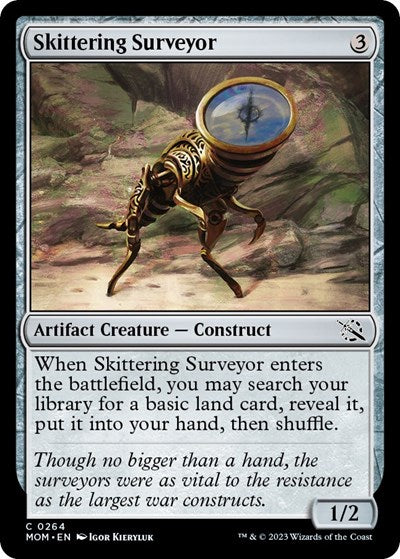 Skittering Surveyor (March of the Machine) Light Play Foil
