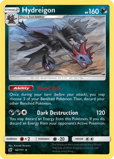 Hydreigon (SM - Crimson Invasion) Near Mint