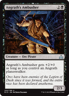 Angrath's Ambusher (Rivals of Ixalan) Light Play