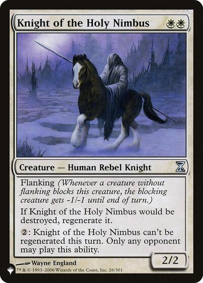 Knight of the Holy Nimbus (The List) Near Mint