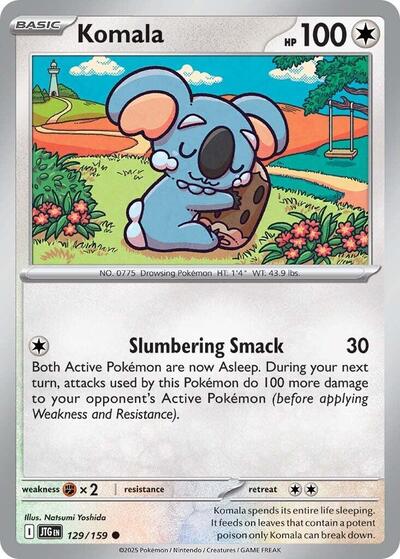 Komala (SV09: Journey Together) Near Mint Reverse Holofoil
