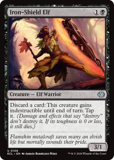Iron-Shield Elf (Lorwyn Eclipsed) Near Mint