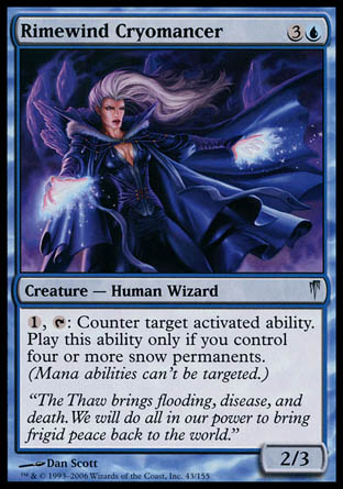 Rimewind Cryomancer (Coldsnap) Light Play