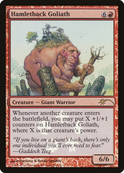Hamletback Goliath (Promos: Media) Light Play Foil