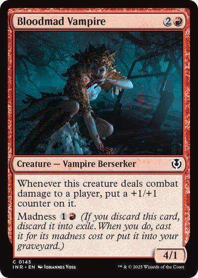 Bloodmad Vampire (Innistrad Remastered) Light Play Foil