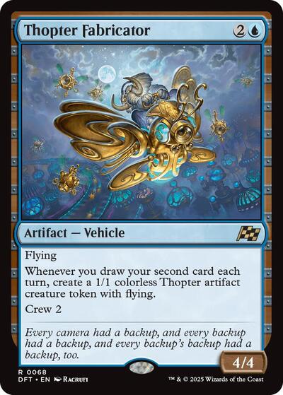 Thopter Fabricator (Aetherdrift) Near Mint Foil
