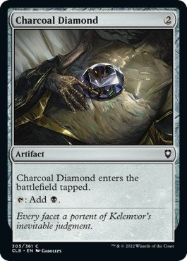 Charcoal Diamond (Commander Legends: Battle for Baldur's Gate) Light Play Foil