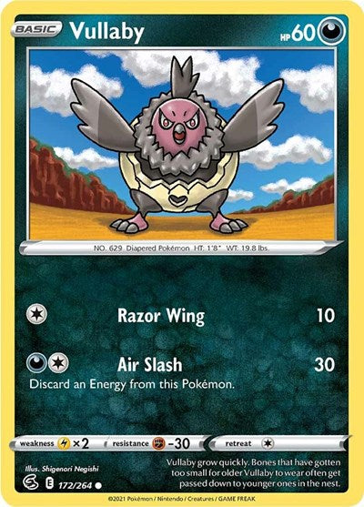 Vullaby (SWSH08: Fusion Strike) Near Mint