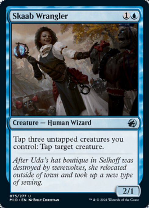 Skaab Wrangler (Innistrad: Midnight Hunt) Light Play Foil