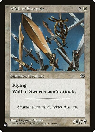 Wall of Swords (The List) Near Mint